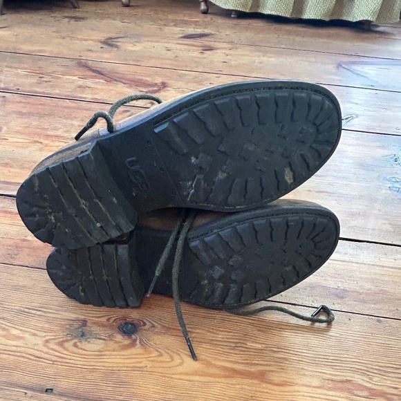 Ugg suede lace up winter boots - Picture 6 of 8